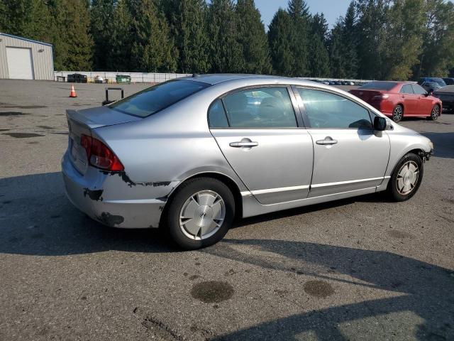 JHMFA362X7S023056 - 2007 HONDA CIVIC HYBRID SILVER photo 3