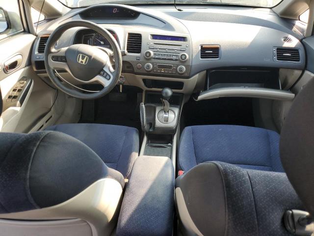 JHMFA362X7S023056 - 2007 HONDA CIVIC HYBRID SILVER photo 8