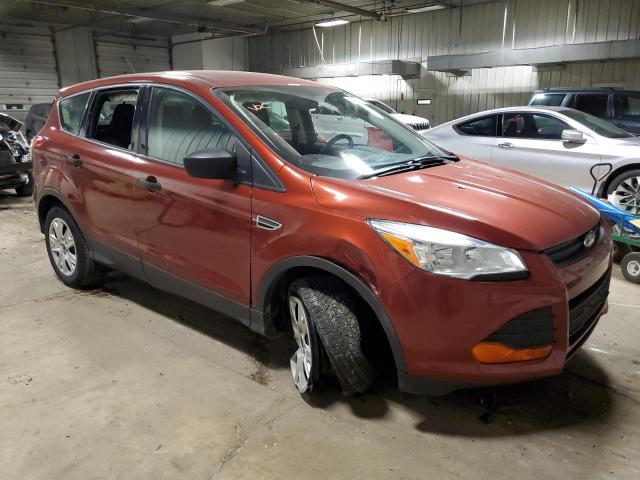 1FMCU0F79EUC65615 - 2014 FORD ESCAPE S ORANGE photo 4