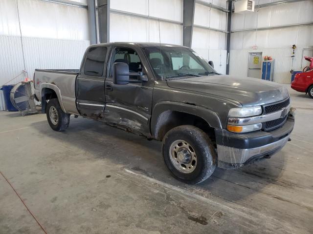 1GCHK29U72E113321 - 2002 CHEVROLET SILVERADO K2500 HEAVY DUTY GRAY photo 4