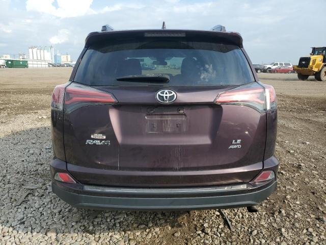 2T3BFREV6HW618186 - 2017 TOYOTA RAV4 LE 紫色 照片 6