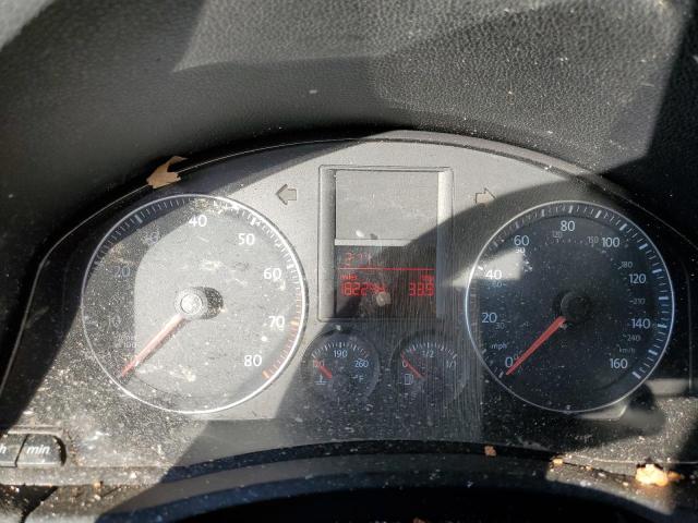 3VWRJ71K48M126106 - 2008 VOLKSWAGEN JETTA WOLFSBURG 黑色 照片 9