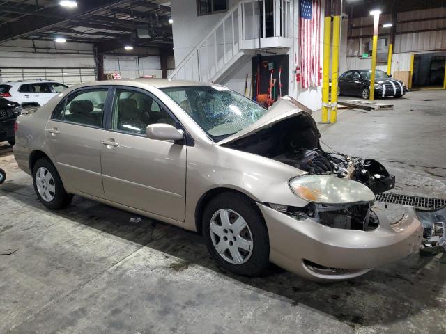 1NXBR32E58Z011195 - 2008 TOYOTA COROLLA CE Ոսկեգույն լուսանկար 4