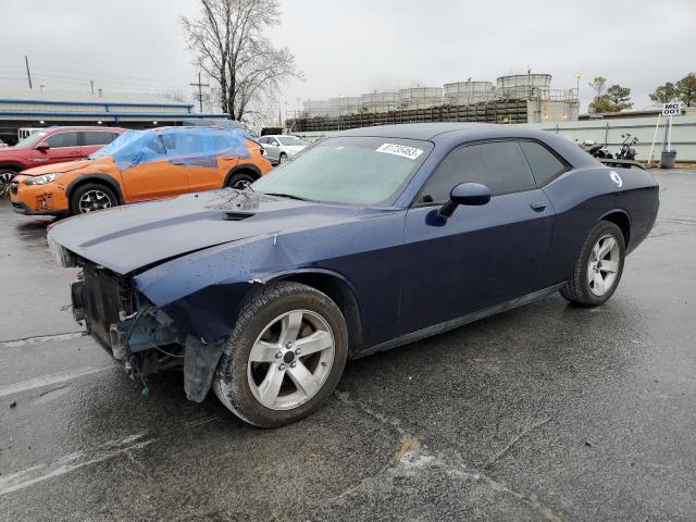 2C3CDYAG3DH565988 - 2013 DODGE CHALLENGER SXT BLUE photo 1