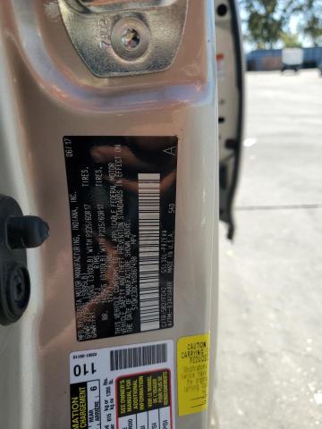 5TDKZ3DC1HS867498 - 2017 TOYOTA SIENNA LE ვერცხლისფერი ფოტო 13