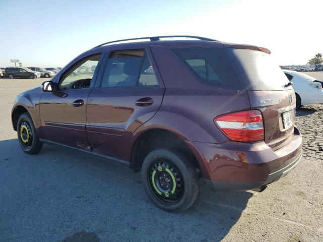 4JGBB86E56A149183 - 2006 MERCEDES-BENZ ML 350 Bordo foto 2