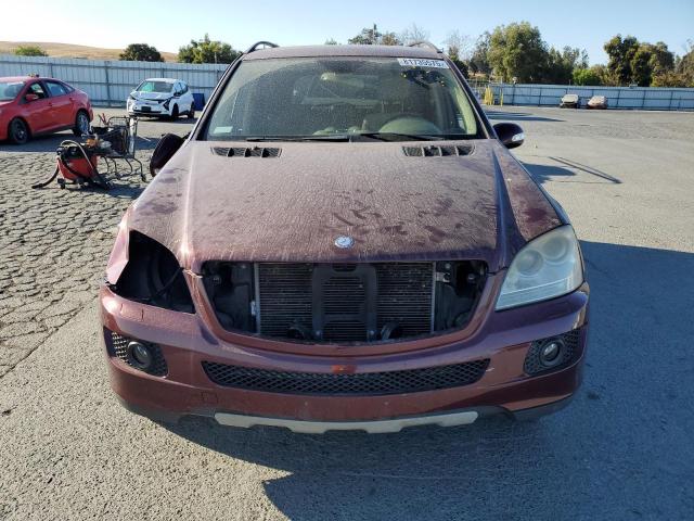 4JGBB86E56A149183 - 2006 MERCEDES-BENZ ML 350 Bordo foto 5