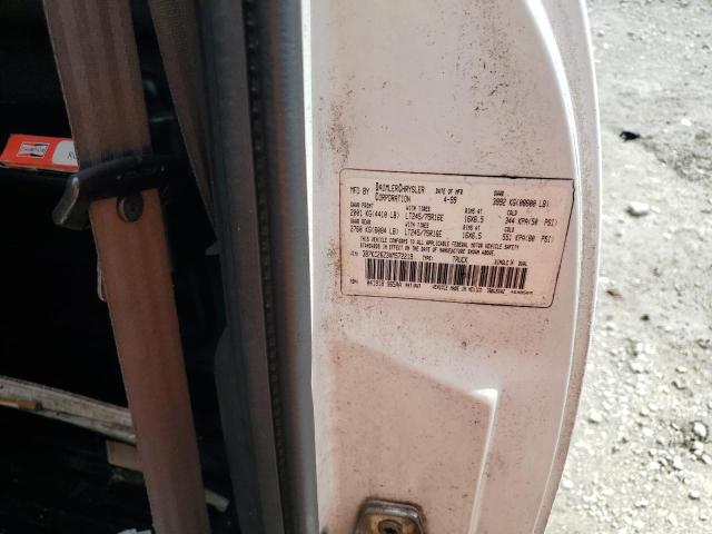 3B7KC26Z3XM572219 - 1999 DODGE RAM 2500 WHITE photo 12