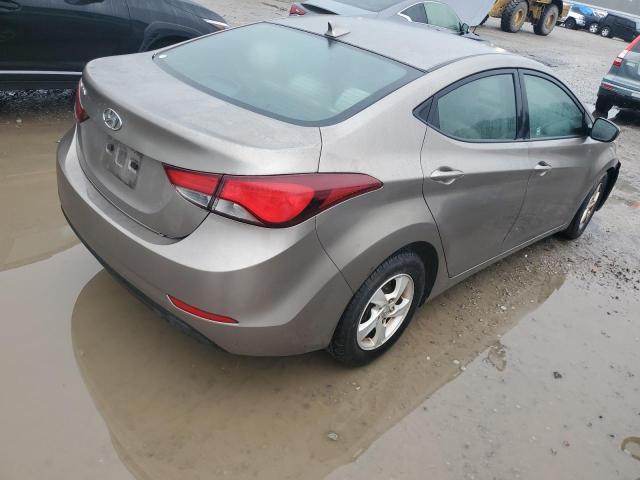 5NPDH4AEXFH649652 - 2015 HYUNDAI ELANTRA SE BROWN photo 3