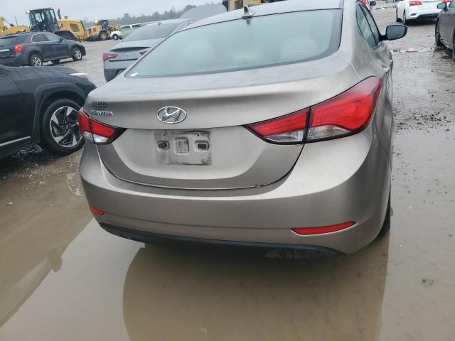 5NPDH4AEXFH649652 - 2015 HYUNDAI ELANTRA SE BROWN photo 6