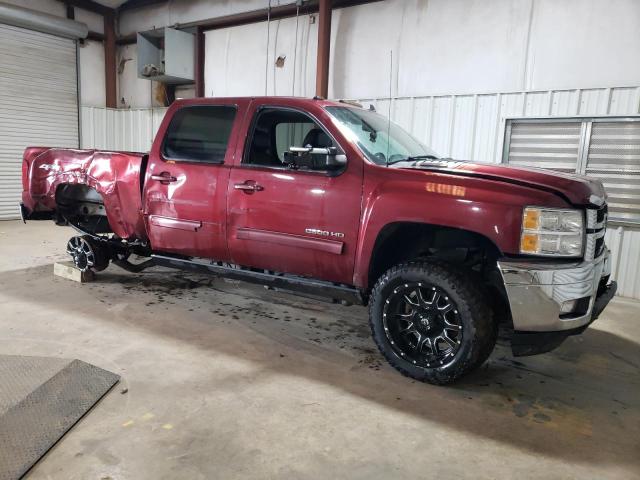 1GC1KYE84DF227092 - 2013 CHEVROLET SILVERADO K2500 HEAVY DUTY LTZ BURGUNDY photo 4