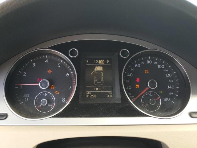 WVWML73C19E531537 - 2009 VOLKSWAGEN CC SPORT თეთრი ფოტო 9