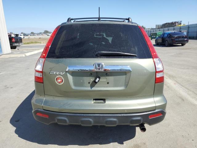 JHLRE38568C012399 - 2008 HONDA CR-V EX GREEN photo 6