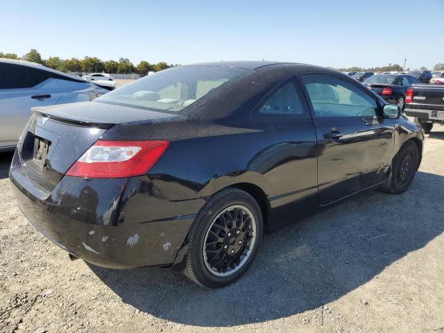2HGFG12627H566536 - 2007 HONDA CIVIC LX BLACK photo 3