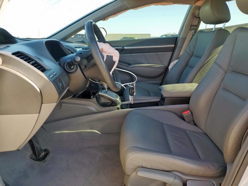 19XFA169X9E034745 - 2009 HONDA CIVIC EXL SILVER photo 7