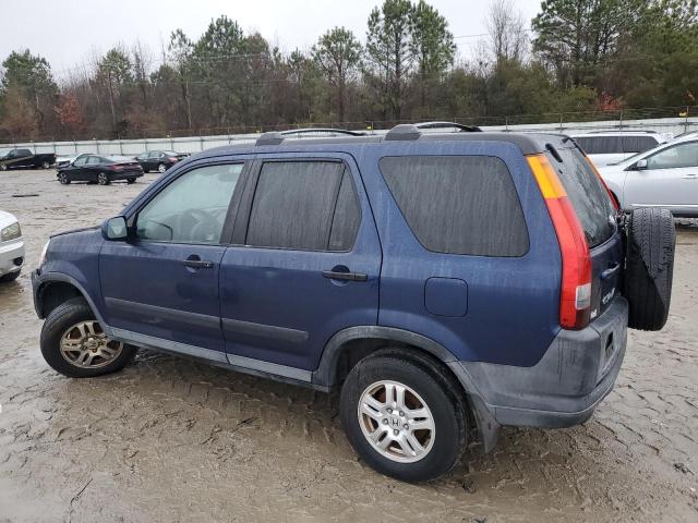 SHSRD788X3U122720 - 2003 HONDA CR-V EX BLUE photo 2