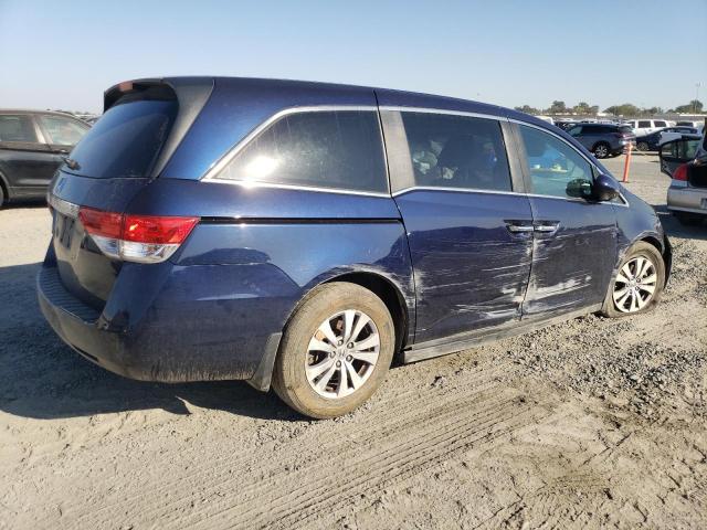 5FNRL5H48HB026216 - 2017 HONDA ODYSSEY EX BLUE photo 3