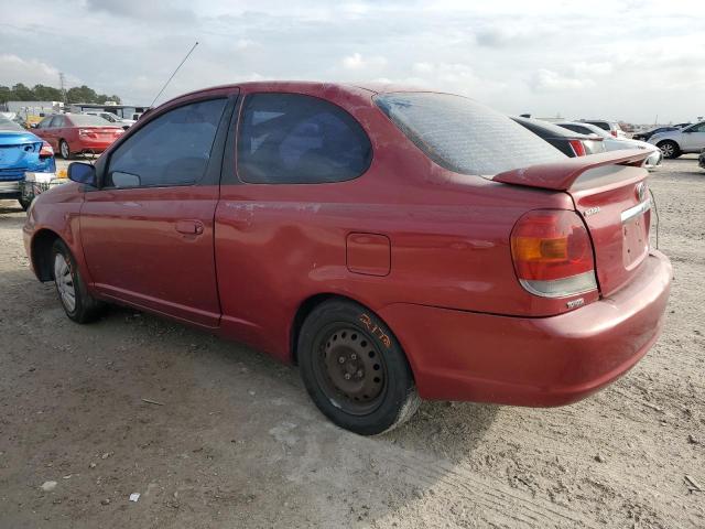 JTDAT123150345229 - 2005 TOYOTA ECHO RED photo 2