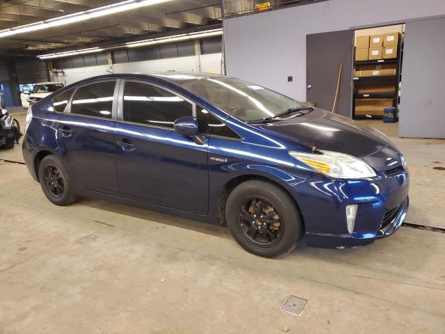 JTDKN3DU9D1627613 - 2013 TOYOTA PRIUS BLUE photo 4