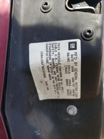 1G8AJ55F76Z107606 - 2006 SATURN ION LEVEL 2 მუქწითელი ფოტო 13