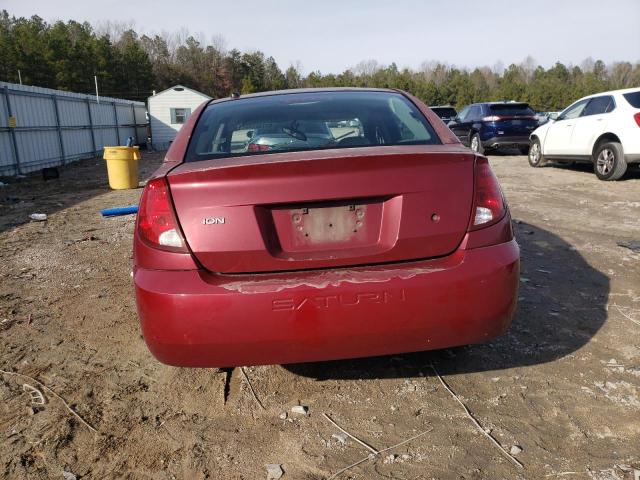 1G8AJ55F76Z107606 - 2006 SATURN ION LEVEL 2 მუქწითელი ფოტო 6