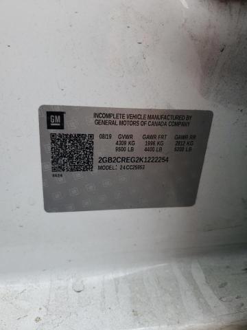 2GB2CREG2K1222254 - 2019 CHEVROLET SILVERADO C2500 HEAVY DUTY WHITE photo 12