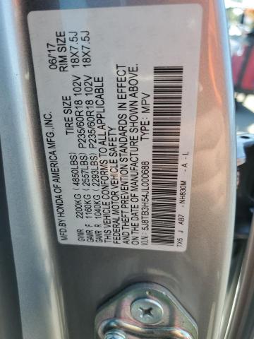 5J8TB3H54JL000688 - 2018 ACURA RDX TECHNOLOGY فضي صورة 13