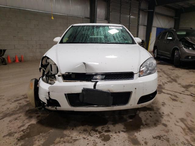 2G1WC5E30D1231114 - 2013 CHEVROLET IMPALA LTZ WHITE photo 5