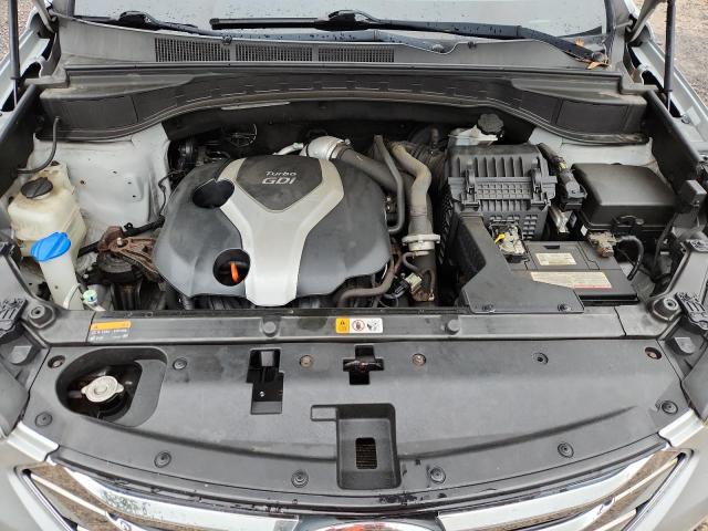 5XYZU3LA7DG080317 - 2013 HYUNDAI SANTA FE S SILVER photo 12