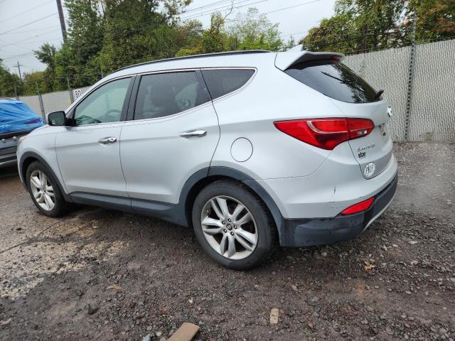 5XYZU3LA7DG080317 - 2013 HYUNDAI SANTA FE S SILVER photo 2