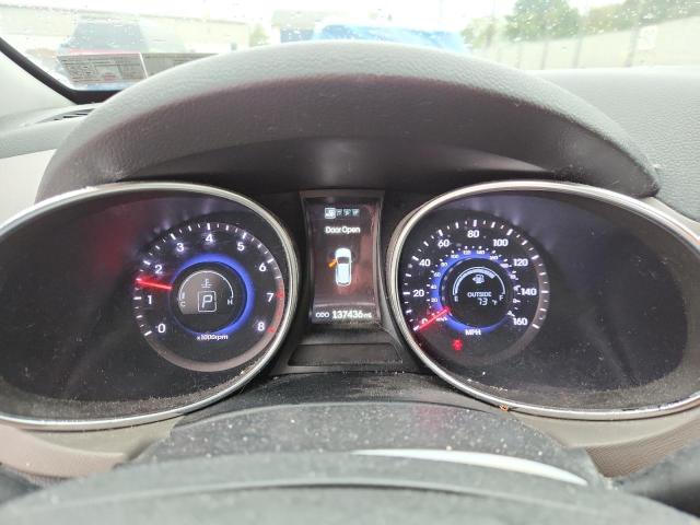 5XYZU3LA7DG080317 - 2013 HYUNDAI SANTA FE S SILVER photo 9