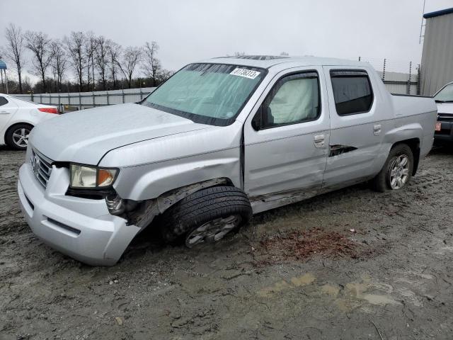 2HJYK16517H527259 - 2007 HONDA RIDGELINE RTL SILVER photo 1