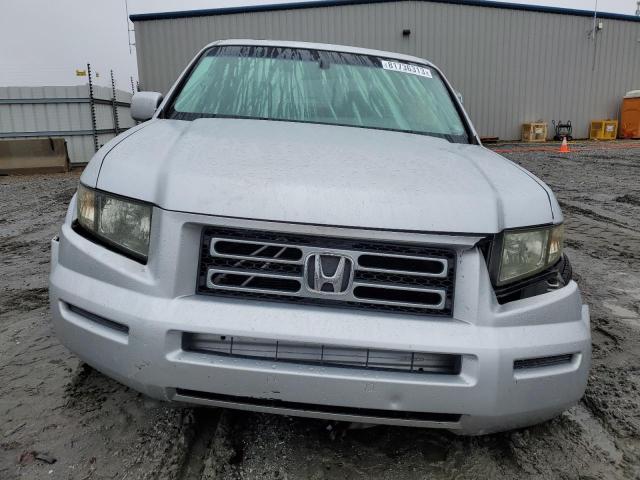 2HJYK16517H527259 - 2007 HONDA RIDGELINE RTL SILVER photo 5