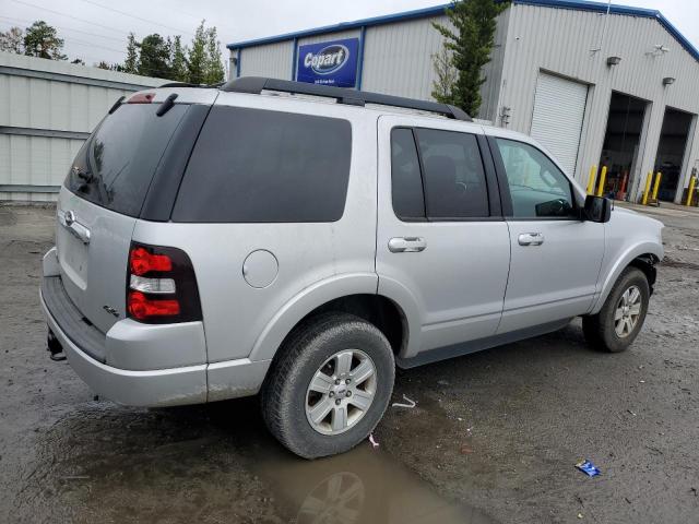 1FMEU7DE4AUA53198 - 2010 FORD EXPLORER XLT SILVER photo 3