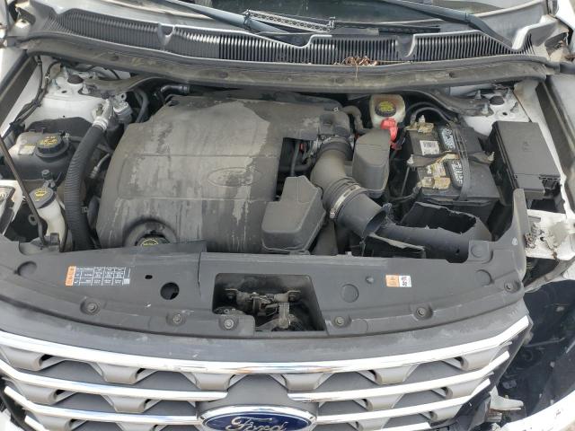 1FM5K7B85GGC83133 - 2016 FORD EXPLORER Biały zdjęcie 12