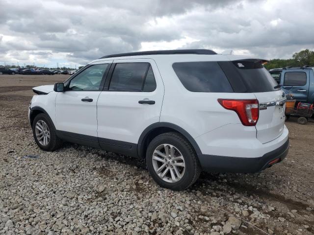 1FM5K7B85GGC83133 - 2016 FORD EXPLORER Biały zdjęcie 2