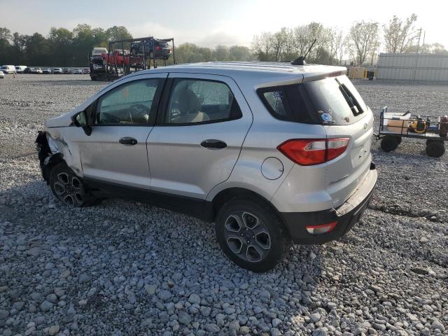 MAJ6S3FL1LC394124 - 2020 FORD ECOSPORT S Сріблястий фото 2