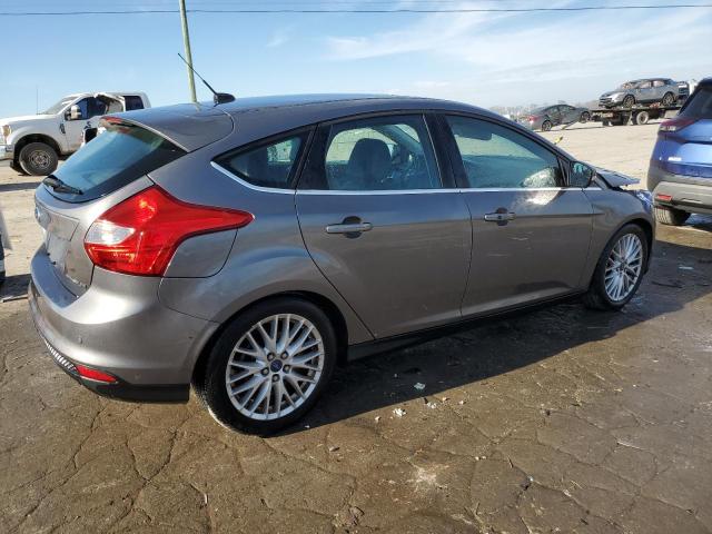 1FADP3N27EL344316 - 2014 FORD FOCUS TITANIUM GRAY photo 3