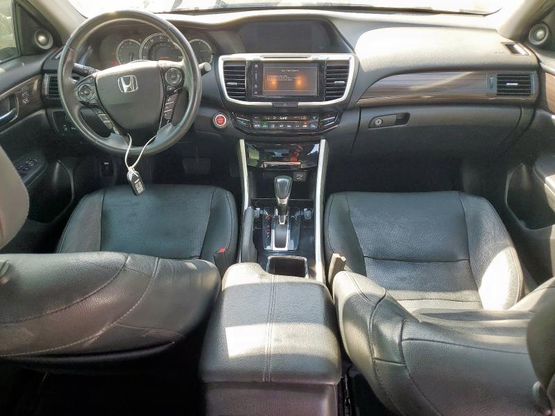 1HGCR3F93HA038050 - 2017 HONDA ACCORD TOURING BLACK photo 8