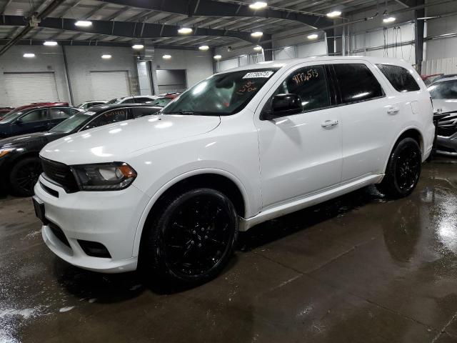 1C4RDJDG0KC560451 - 2019 DODGE DURANGO GT WHITE photo 1