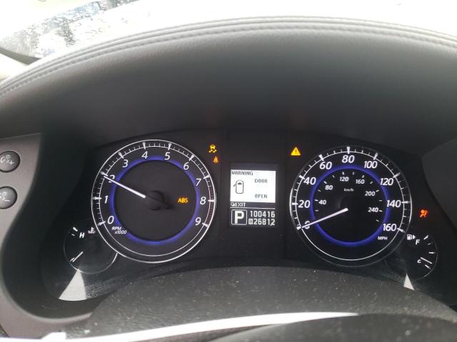 JN1AJ0HP7BM801011 - 2011 INFINITI EX35 BASE Արծաթագույն լուսանկար 9