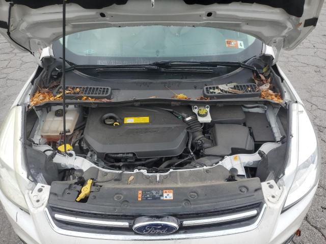 1FMCU9JXXFUB59350 - 2015 FORD ESCAPE TITANIUM თეთრი ფოტო 12