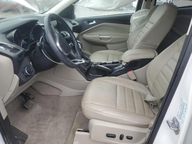 1FMCU9JXXFUB59350 - 2015 FORD ESCAPE TITANIUM თეთრი ფოტო 7