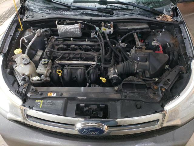 1FAHP35N69W159352 - 2009 FORD FOCUS SE GRAY photo 11