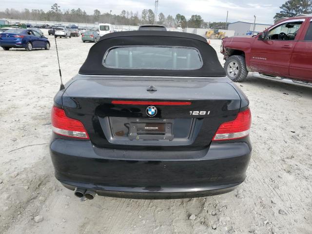 WBAUL73519VJ75282 - 2009 BMW 128 I BLACK photo 6