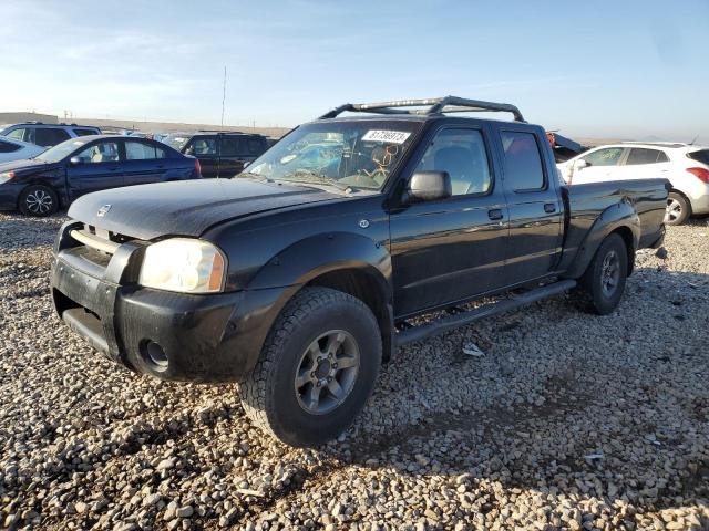 1N6ED29X34C479716 - 2004 NISSAN FRONTIER CREW CAB XE V6 BLACK photo 1