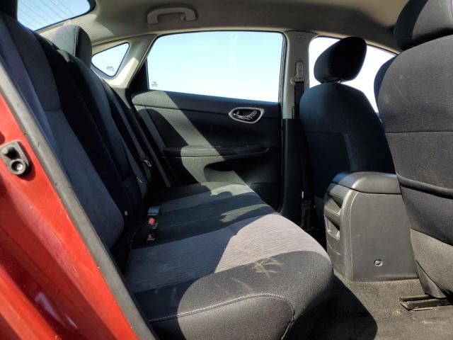 3N1AB7AP5EY323172 - 2014 NISSAN SENTRA S RED photo 10
