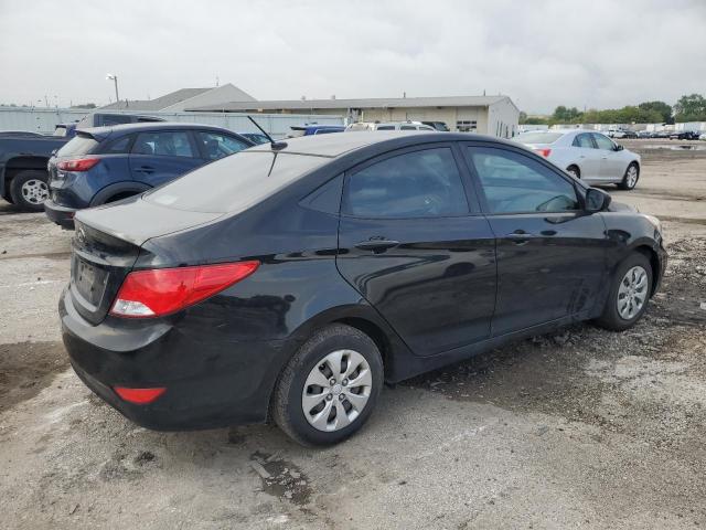 KMHCT4AE7FU933025 - 2015 HYUNDAI ACCENT GLS BLACK photo 3