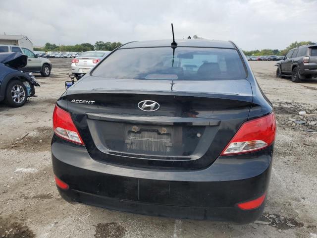 KMHCT4AE7FU933025 - 2015 HYUNDAI ACCENT GLS BLACK photo 6