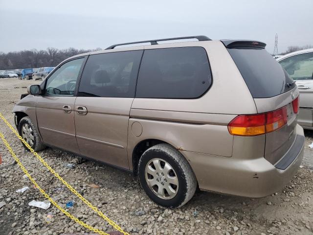 5FNRL188X4B113217 - 2004 HONDA ODYSSEY EX TAN photo 2